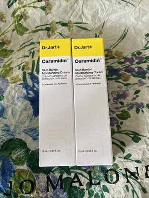 2X Dr. Jart+ Ceramidin Skin Barrier Moisturizing Cream 0.50oz/15ml Each NIB