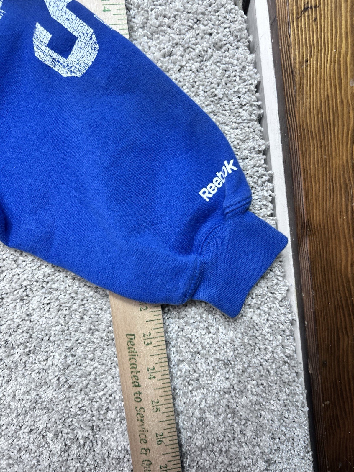 Indianapolis Colts Reebok NFL Youth Large Blue Hooded Sweatshirt thumbnail 6