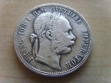 1 Florin 1888 Österreich Franz Joseph I Silber 1 Gulden Münze