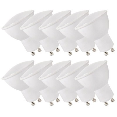 10 x LED Lampen Reflektoren 1,5W = 22W GU10 120lm warmweiß 3000K maxi flood 120°