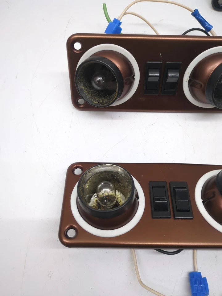 Chevrolet Van G20 G30 Xantech 1971-1996 mapa superior luces domo giratorias RARO Foto 2 de 4