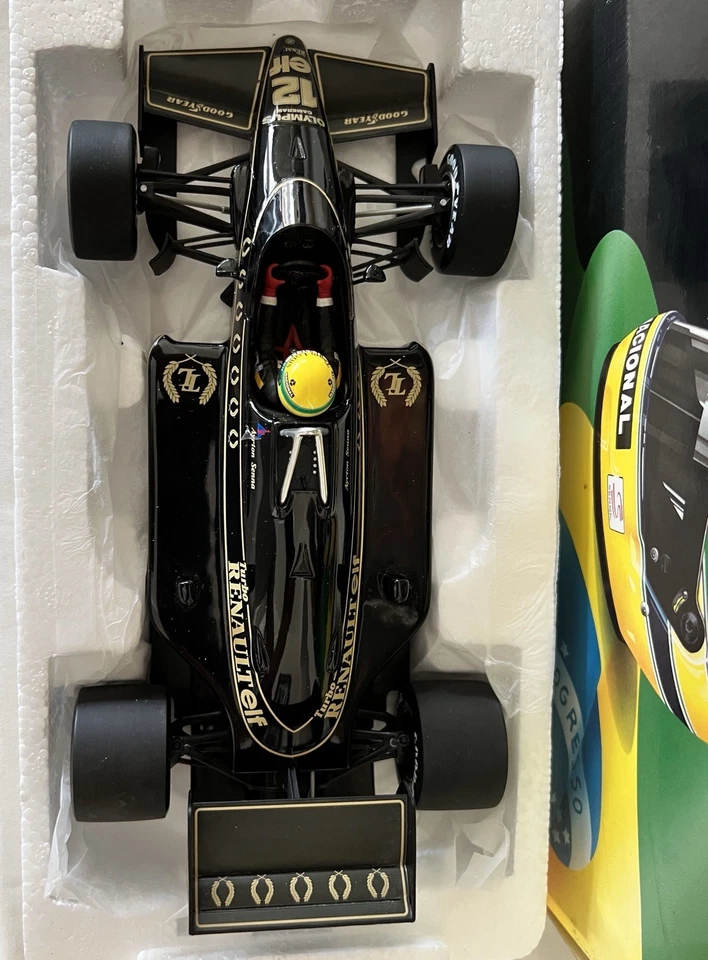 1:18 Minichamps Lotus Renault 97t 1985 A. Senna - Image 2 of 4