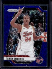 Tamika Catchings 2024 Panini Prizm WNBA #40 Blue Velocity