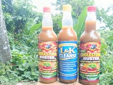 Jamaican Herbal Bitters 3 Bottle Bundle L&K Cleanse Cholesterol Buster