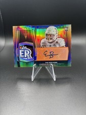 2020 Panini Obsidian Draft Picks Eno Benjamin Bowl Patch Auto /25 Tony The Tiger