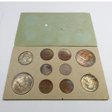 1949 PDS US Mint Silver Uncirculated UNC Complete 10 Coin Set #58115T