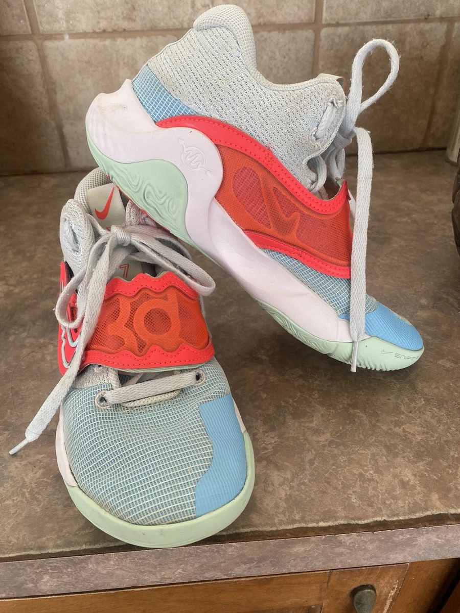 Nike KD Trey 5 X EP Blue Chill Bright Crimson Mint for Sale