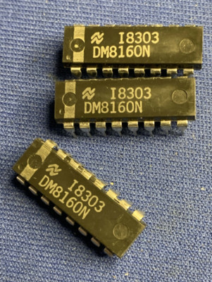 DM8160N NSC 8160N 16-PIN DIP NEW VINTAGE RARE LAST ONES QTY-1