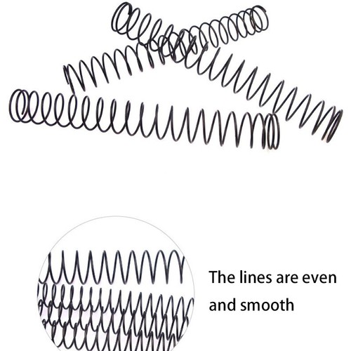 Black Big Compression Springs Spring Steel Ø1.5-6mm Wire,OD8-50mm,Long 110~400mm - Picture 6 of 6