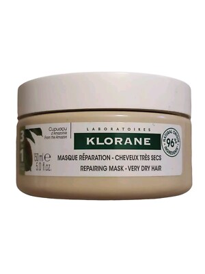 Klorane Repairing Mask 3 In 1 Very Dry Hair Overnight Or Leave In 5.0 oz/150 ml 