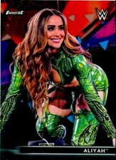 ALIYAH 2021 TOPPS FINEST WWE #75
