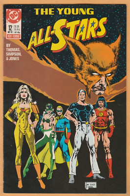Young All-Stars #12 - (1987) - DC Comics - Justice Society America - FN