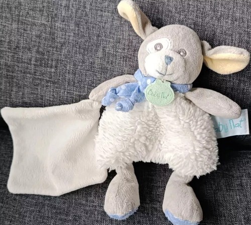 Doudou Bébé Nat& #039; Réglisse BN0303 - Gris Et Beige - Grand Format