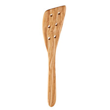 Olivewood Spatula W/Holes, 30Cm