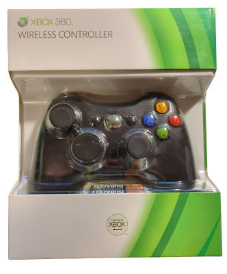 Original Xbox 360 Controller - Schwarz - Wireless - Neu & Unbenutzt