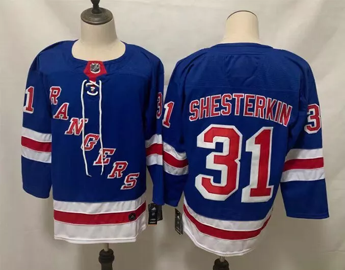 New York Rangers Igor Shesterkin Authentic Jersey Size Youth S/M