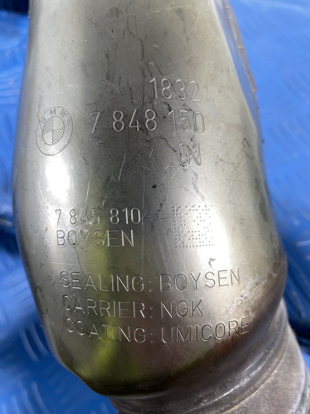 BMW M5 M6 SERIES CATALYTIC CONVERTER 7848150 F06 F10 F12 F13 eBay