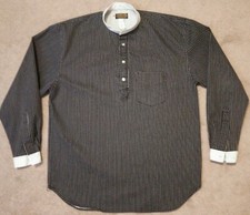 Western Classic black long sleeve shirt sz M Guy Garrett xlong tail USA made