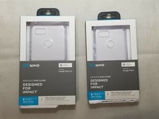 Speck Presidio Stay Clear Case for Google Pixel 3 and Google Pixel 3 XL- Clear