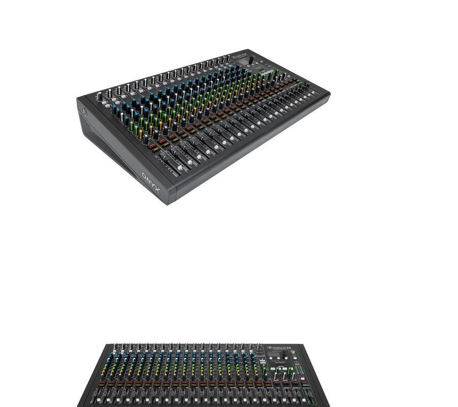 Mackie Onyx24 24-channel Analog Mixer with Multi-track USB-NEW | eBay