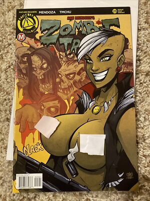 ZOMBIE TRAMP #23 (Action Lab Comics 2016) -- Xula Risque VARIANT