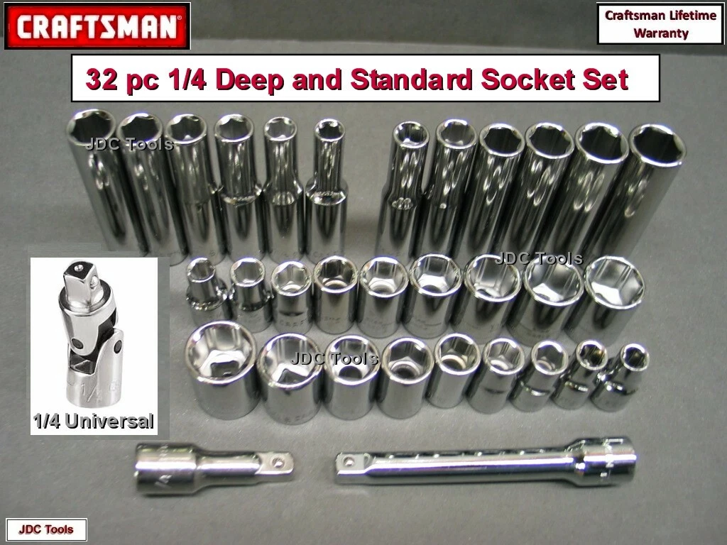 Craftsman ratchet socket set deals