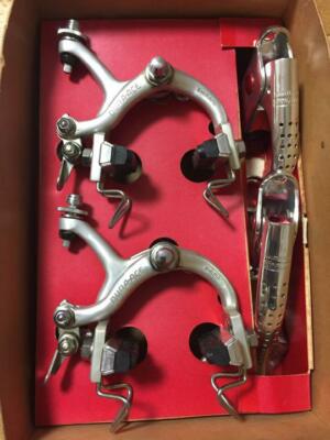 Shimano Vintage The first Dura-Ace 7100 Set ChainWheels Hubs