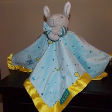 Goodnight Moon BUNNY SECURITY BLANKET Lovey Striped Pajamas Kids Preferred