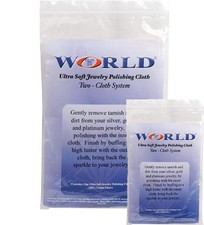 4Pc Jewelry Polishing Cloth Dual Layer Buffing Cloth Jewelry Cleaning Cloth