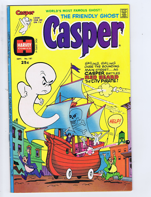 Casper the Friendly Ghost #181 Harvey Pub 1975 | eBay