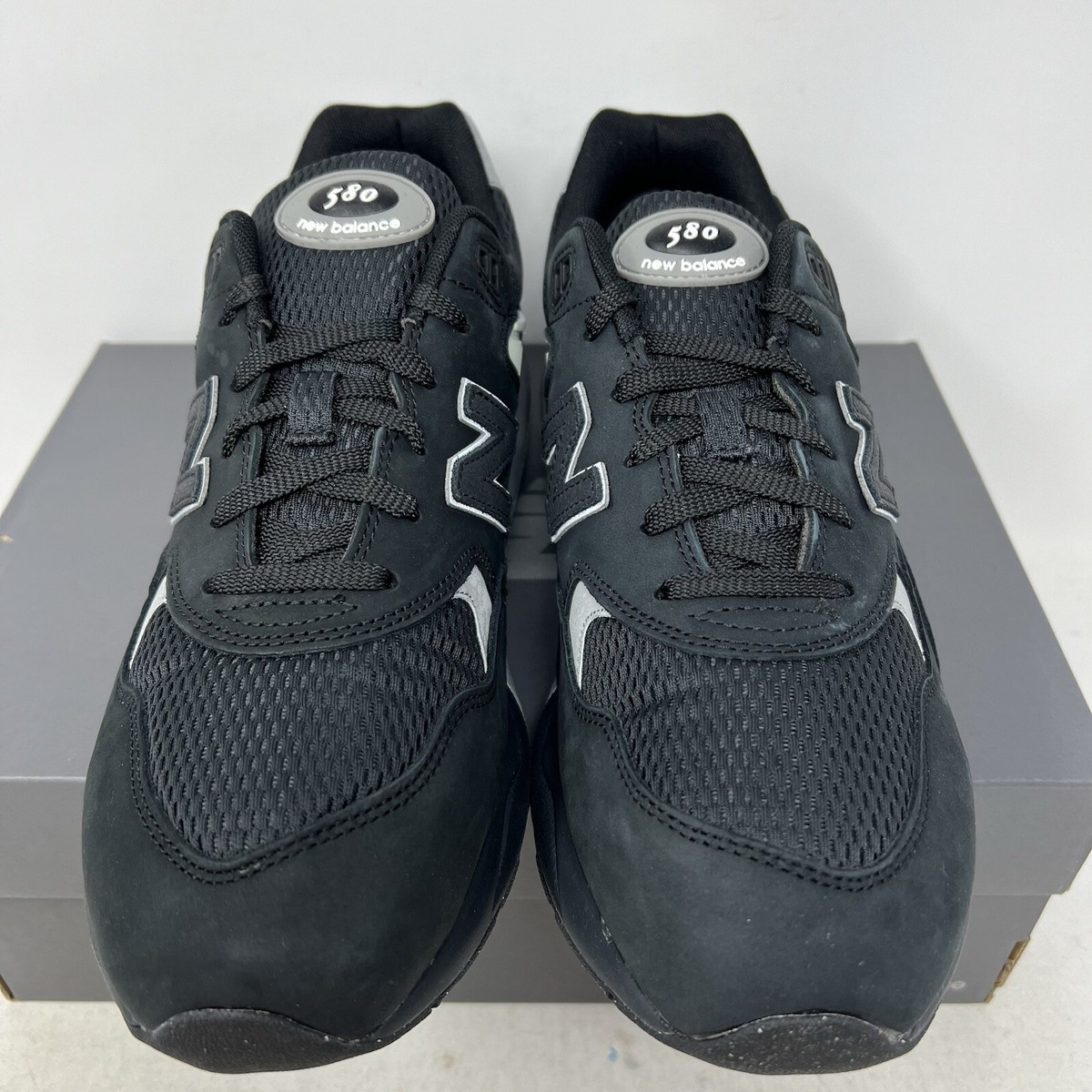 New Balance 580 Black Grey White Men's Shoes Sneakers