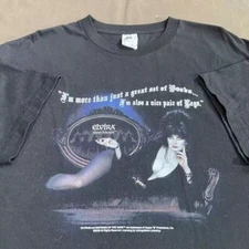 00s Elvira Mistress of The Dark Movie Black Unisex Shirt Reprint S-5XL