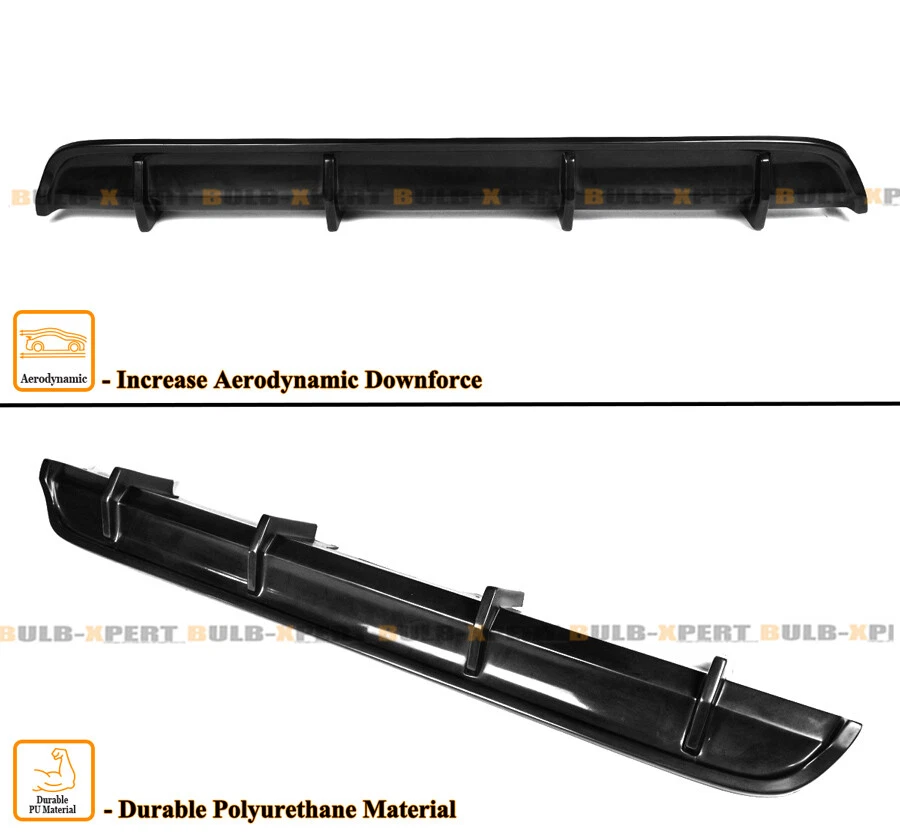 Диффузор кромки заднего бампера полиуретановый для Toyota Sienna SE JDM MP 2011-17 годов выпуска - Изображение 4 из 4