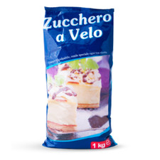 ZUCCHERO A VELO 1 kg Pacco Busta Serafino 1000 grammi SPEDIZIONE GRATIS