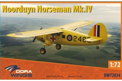 1/72 Dora Wings DW72034 Noorduyn Norseman Mk.IV Plastic model kit