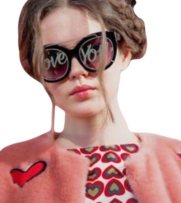 Alice + Olivia Walker Love You Sunglasses | eBay display picture 3