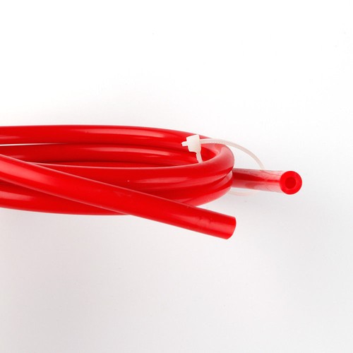 ID 5/32" 4mm Longitud 10 Pies Combustible Aire Silicona Vacío Manguera Tubo Tubo Rojo - Imagen 2 de 3