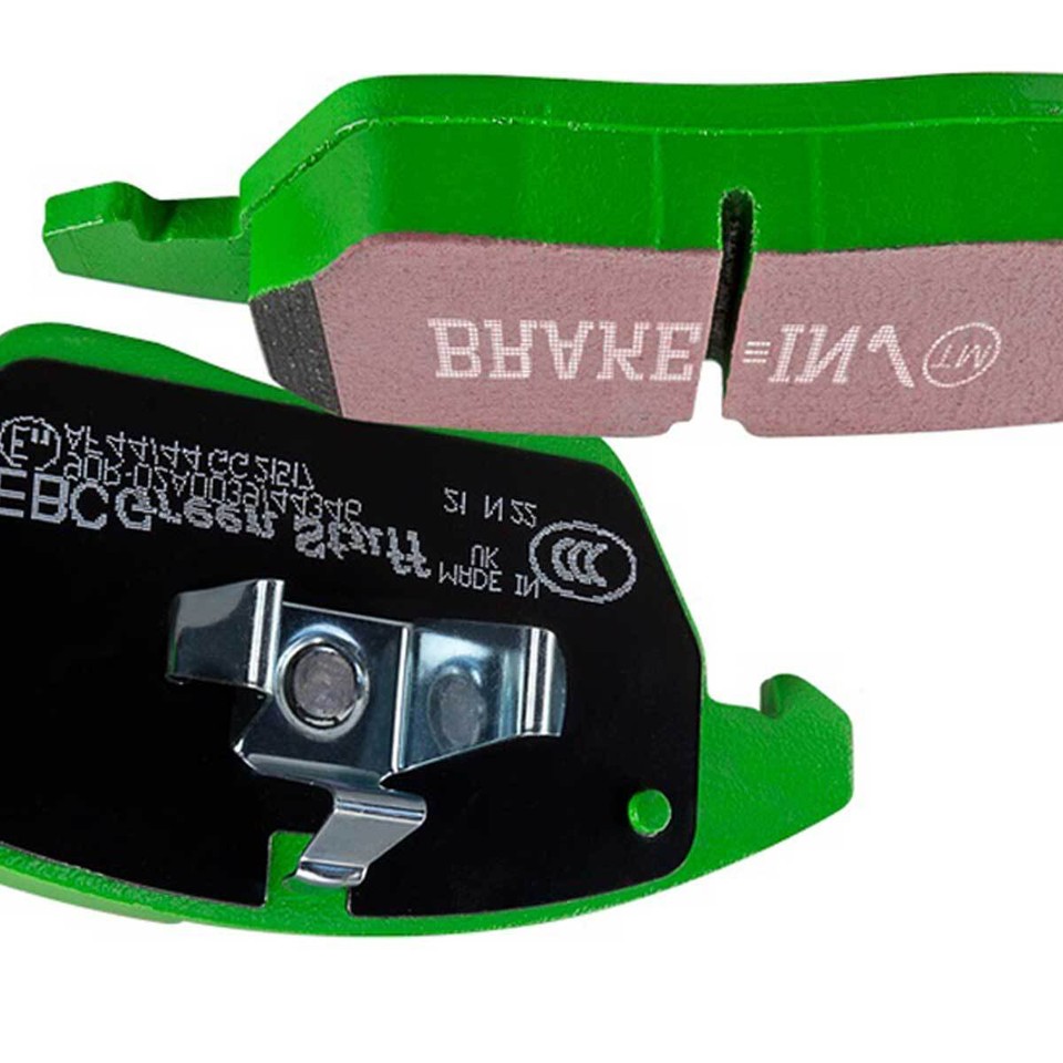 EBC Greenstuff Bremsbeläge Vorderachse EBC101479 für Honda Accord 3