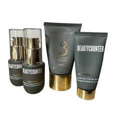 Beautycounter Bundle of 4 Travel Size Mixed - 2 Masks 2 Overnight Peels NEW
