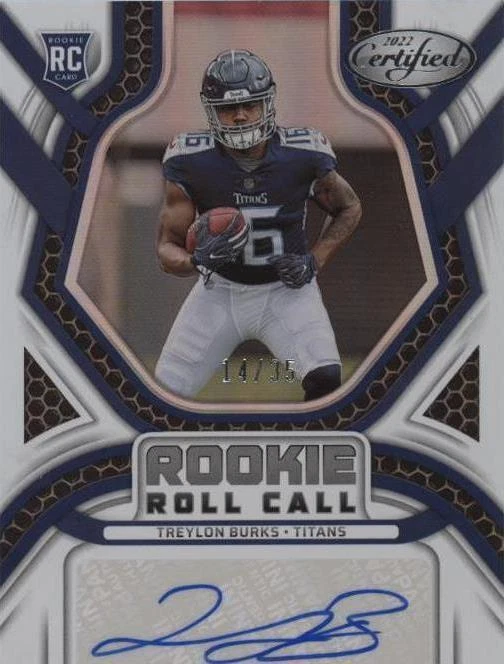 2022 Panini Certified - Treylon Burks #RCS-TB
