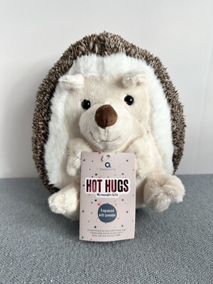 Hedgehog Aroma Home Hot Hugs Lavender Heat Therapy Plush Microwaveable Tummy NEW
