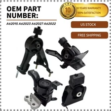 4PCS Engine Motor Mount Set Compatible For 2009-2018 Corolla 1.8L 09-13 Matrix