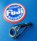 1pc Fuji Dark Brown Ring Guide Rod Tip Top Building Bpot Black Frame