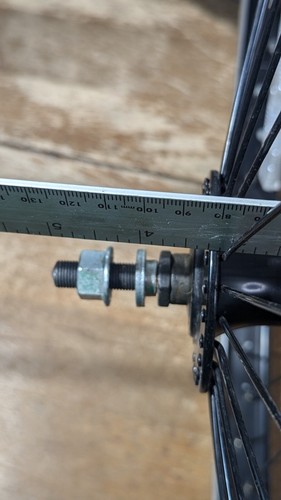 Retro 2000s Alexx MX22 Rim Set Mongoose High Flange Hubs Black Aluminum 20in - Picture 13 of 22