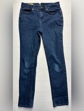 Tribal Jeans Women  s 6   Mid Waist Skinny   Dark Wash Stretch Denim