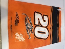 Winner's Circle Tony Stewart Joe Gibbs #20 Home Depot NASCAR Flag Yard Sign