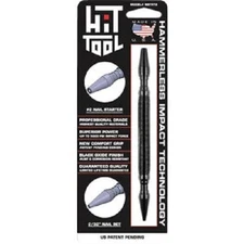 (3-pack) HIT Tool 2/32 in x 7 in HSS Steel Nail Starter & Nail Set Model: NSTRT2