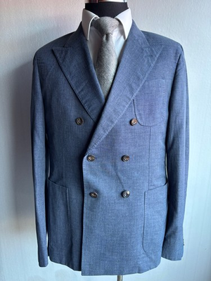 #ad #ad ⭐️ THOMAS PINK DOUBLE BREASTED COTTON COAT JACKET 40 REGULAR ⭐️ $198.00