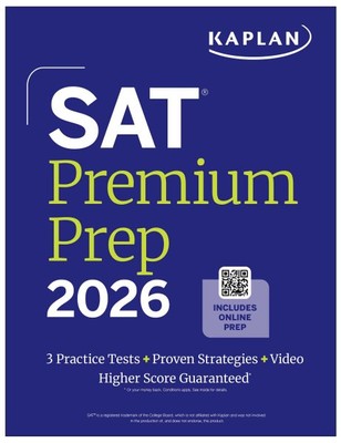 Sat Premium Prep 2026, Paperback by Kaplan Test Prep (COR), Brand New, Free s...