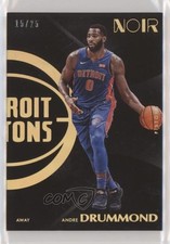 2017-18 Panini Noir Away Gold 15/25 Andre Drummond #160 7y2